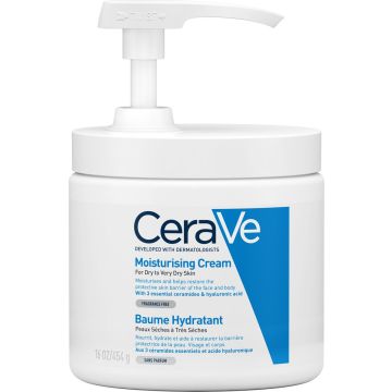 CeraVe - Moisturizing Cream - Bodycrème - droge tot zeer droge huid - 454 g - Hydraterende Crème