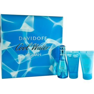 Davidoff Cool Water for Women - 3 delig - Geschenkset