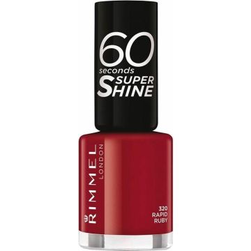 Rimmel London 60 Seconds Nagellak - 320 Rapid Ruby