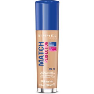 Rimmel London Match Perfection Foundation - 203 True Beige