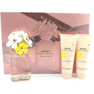 Marc Jacobs Daisy Eau So Fresh Geschenkset 75ml EDT + 75ml Body Lotion + 75ml Douchegel