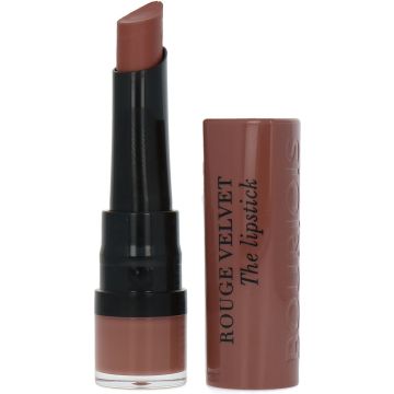 Vochtinbrengende Lippenstift Bourjois Rouge Velvet The Lipstick 22-moka-déro (2,4 g)