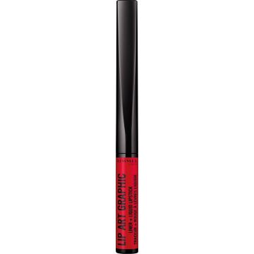 Rimmel Lip Art Graphic Lippenstift - 610 Hot Spot