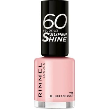 Rimmel 60 Seconds Super Shine Nagellak - 722 All Nails On Deck