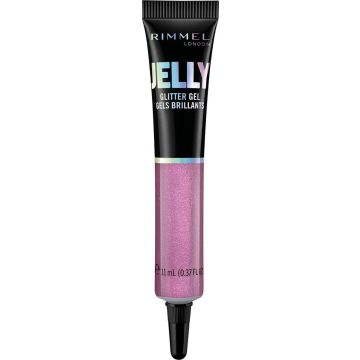 Rimmel London Jelly Glitter Gel Tube Oogschaduw - 500 Purple Rain