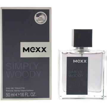 Herenparfum Mexx EDT Simply Woody 50 ml