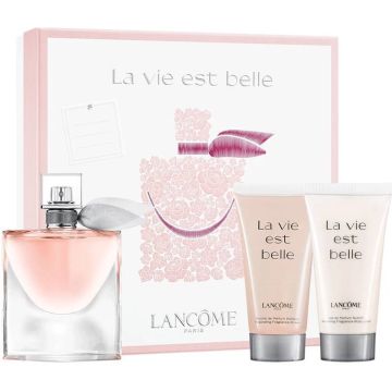 Lancôme La Vie est Belle - Geschenkset - Eau de parfum 50 ml + Bodylotion 50 ml + Showergel 50 ml