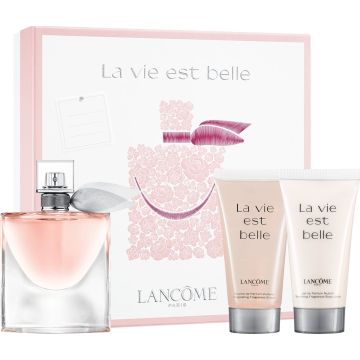 Lancome La Vie Est Belle Geschenkset - Eau De Parfum + Bodylotion + Douchegel