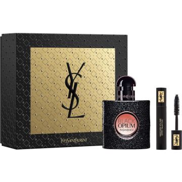 YvesSaintLaurent Black Opium Giftset Eau de parfum 30 ml &amp; YSL Mascara 2 ml