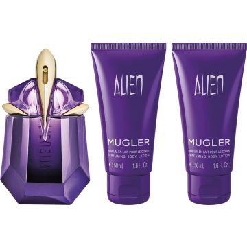 Thierry Mugler Alien Giftset 30 ml Eau de Parfum + 2 x 50 ml Bodylotion - Damesparfum