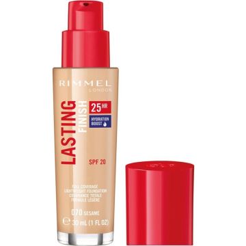 Rimmel London Lasting Finish 25 HR Foundation - 070 Sesame