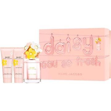 BACK IN STOCK: Marc Jacobs Daisy Eau So Fresh 75ml EDT Spray / 75ml Body Lotion / 75ml Sho...