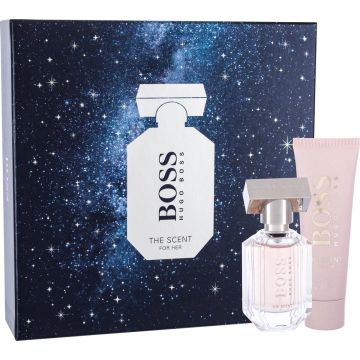 Hugo Boss - The Scent For Her Giftset Eau de parfum 30 Ml Body Lotion 50 Ml