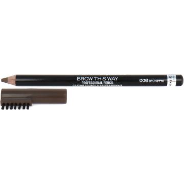 Rimmel Brow This Way Professional Wenkbrauwpotlood - 006 Brunette