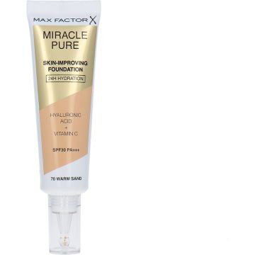 Max Factor Miracle Pure Skin Improving Foundation 070 Warm Sand