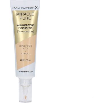 Max Factor Miracle Pure Skin Improving Foundation 076 Warm Golden