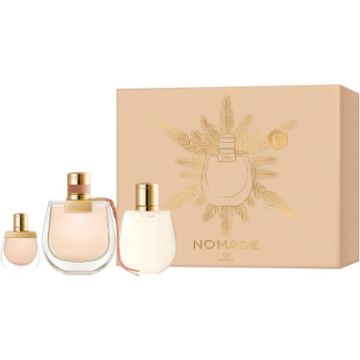 Chloé Nomade 3 Piece Gift Set: Eau De Parfum 75ml - Eau De Parfum 5ml - Body Lotion 100ml