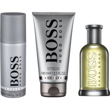 Hugo Boss Bottled - Eau de Toilette 100 ml + Deodorant 150 ml + 100 ml Showergel - Geschenkset