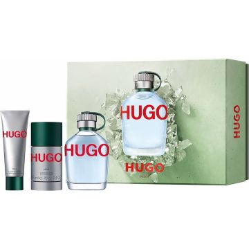 Hugo Boss Hugo Man Eau De Toilette (edt) 125 Ml + Dst 75 Ml + Sg 50 Ml