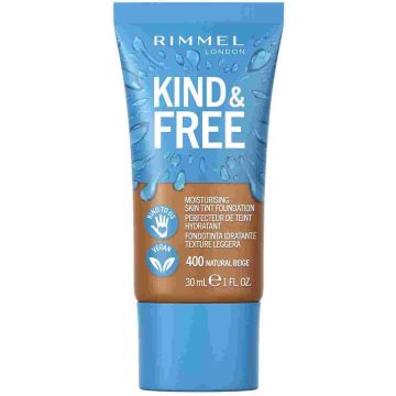 Rimmel London KIND &amp; FREE Vegan Foundation 400 Natural Beige