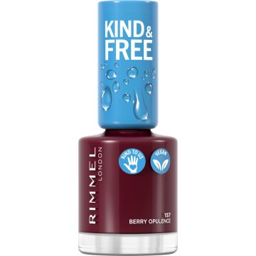 Rimmel London KIND &amp; FREE Vegan Nagellak - 157 Berry Opulence