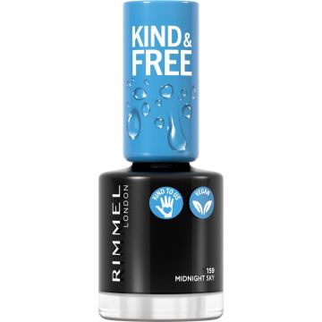 Rimmel London KIND &amp; FREE Vegan Nagellak - 159 Midnight Sky