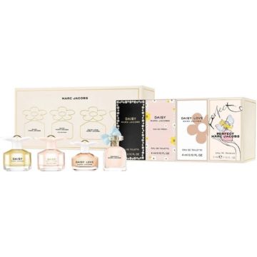 Marc Jacobs Mini Giftset - Perfect EDP 5 ml + Daisy Love EDT 4 ml + Daisy Eau So Fresh EDT 4 ml + Daisy EDT 4 ml - cadeauset voor dames