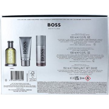 Hugo Boss Bottled - Eau de Toilette 100 ml + Deodorant 150 ml + 100 ml Showergel - Geschenkset