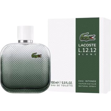 Lacoste Blanc 50ml - Eau Intense Vaporisateur Natural Spray - Eau de Toilette - L.12.12