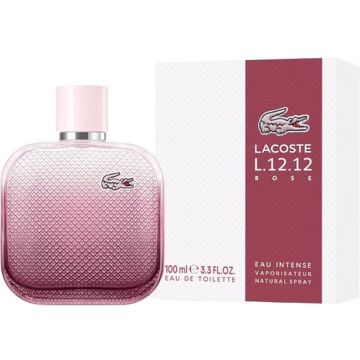 Lacoste Rose 50ml - Eau Intense Vaporisateur Natural Spray - Eau de Toilette - L12.12