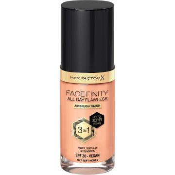 Max Factor Facefinity All Day Flawless Foundation - N77 Soft Honey