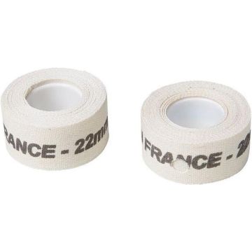 Velox Velgtape 19 Mm / 2,1 Meter Katoen Wit Per Rol