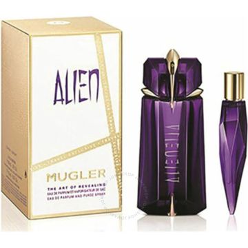 THIERY MUGLER ALIEN EDP SET EDP 90 ML + EDP 10 ML (REFILLABLE)