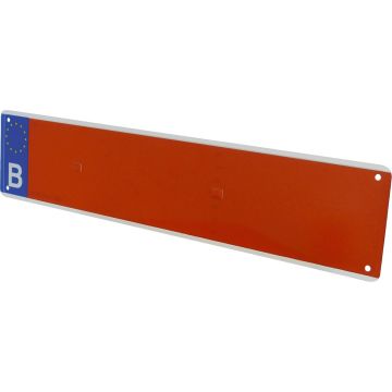 Carpoint Kentekenplaat Landbouw België 52 X 11 Cm Aluminium Rood