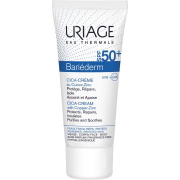 Uriage Dagcrème Bariéderm Cica-Crème SPF50+