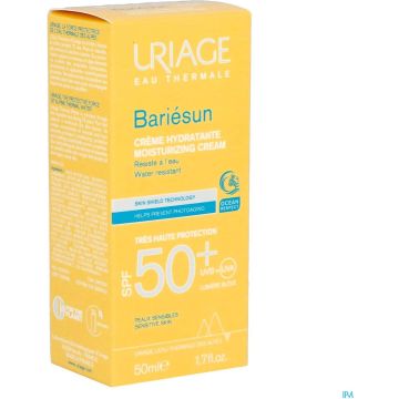 Uriage Bariésun Crème sans Parfum SPF50+ - Zonnebrand - 50 ml