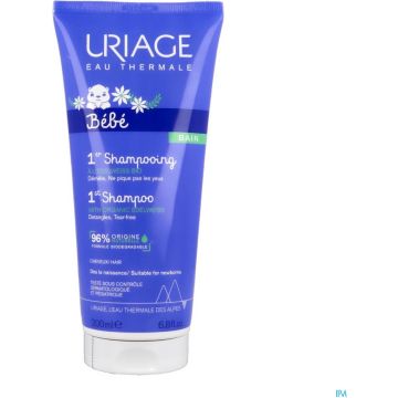 Uriage Bébé Shampooing With Organic Edelweiss Shampoo Haar 200ml