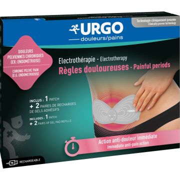 Urgo- Elektrotherapie Patch - menstruatiepijn - Oplaadbaar