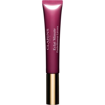 Clarins Instant Light Natural Lip Perfector - 08 - Plum Shimmer - Lipgloss - 12 ml