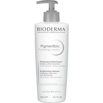 Bioderma Pigmentbio Foaming Cream Limpiador Iluminador 500 Ml