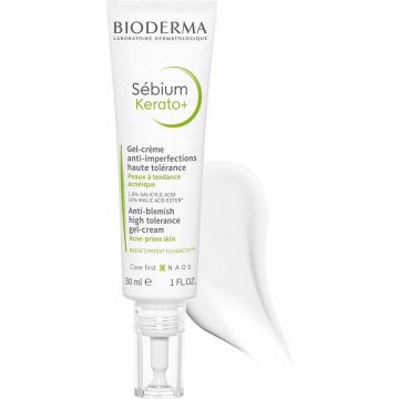 Bioderma Sébium Kerato+ Eficacia Antiacné, Máxima Tolerancia 30 Ml