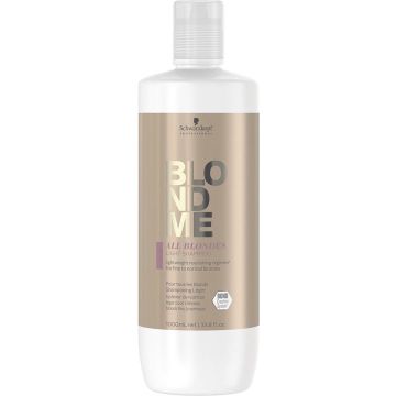 Schwarskopf BlondMe All Blondes Light Shampoo 1000ml - Normale shampoo vrouwen - Voor Alle haartypes