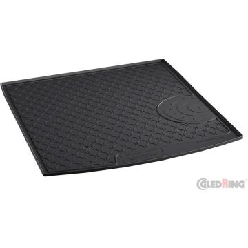 Gledring Rubbasol (Rubber) Kofferbakmat passend voor Volkswagen Golf VII Variant 2012- (Hoge laadvloer)