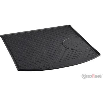 Gledring Rubbasol (Rubber) Kofferbakmat passend voor Volkswagen Touran 1T 2003-2015 (5-personen) (Lage laadvloer)