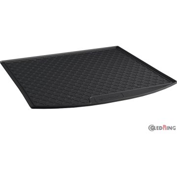 Gledring Rubbasol (Rubber) Kofferbakmat passend voor Volkswagen Touran 2003-2015 (5-personen) (Hoge laadvloer)