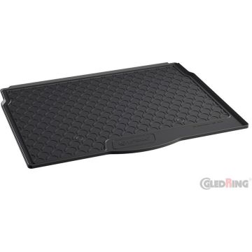 Gledring Rubbasol (Rubber) Kofferbakmat passend voor Opel Astra J HB 5-deurs 2009-2015 (Hoge laadvloer)