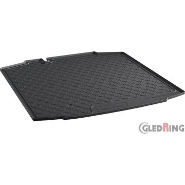 Gledring Rubbasol (Rubber) Kofferbakmat passend voor Seat Toledo &amp; Skoda Rapid Sedan 2012- (Lage laadvloer)