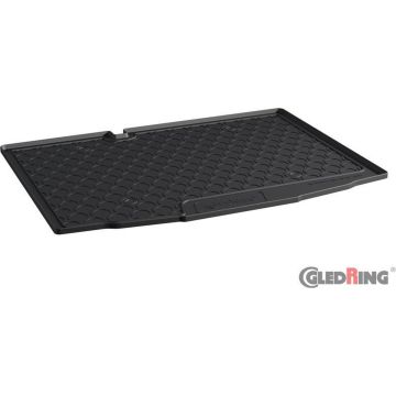 Gledring Rubbasol (Rubber) Kofferbakmat passend voor Skoda Fabia HB 5-deurs 2014- (Lage laadvloer)