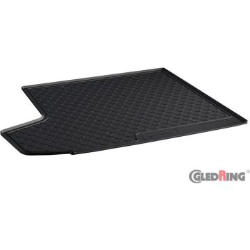 Gledring Rubbasol (Rubber) Kofferbakmat passend voor Skoda Octavia 5E Kombi 2013- &amp; 2017- (Hoge variabele laadvloer)