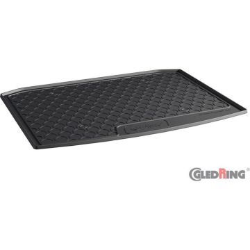 Gledring Rubbasol (Rubber) Kofferbakmat passend voor Skoda Karoq 4WD 7/2017- (Lage laadvloer)